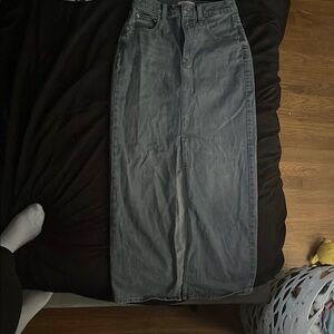 Universal Thread Charcoal Denim Skirt